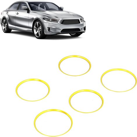 Modification pour Mercedes-Benz Classe CLA/GLA (2013-2018) : Garniture de bouche d'aération dorée (1/5)