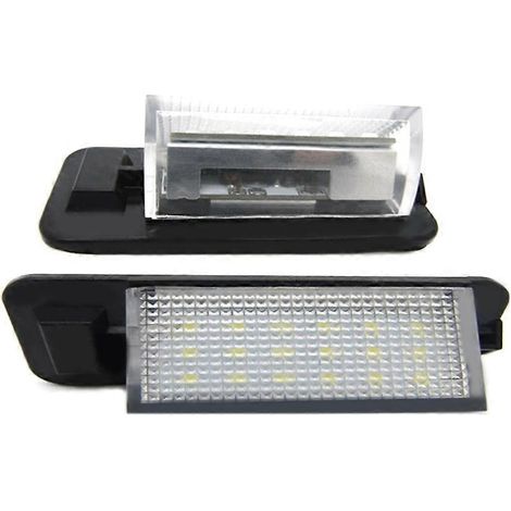 Bombillas LED blancas para matrícula de BMW E36 318i 318is 318ti 325i M3 92-98 63261387047 Auto Parts()