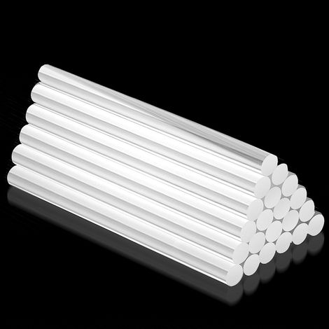Wolketon 1 kg di colla a caldo, stick di colla a caldo, stick di colla a caldo 11 mm x 190 mm, stick di colla, pezzi, fai da te