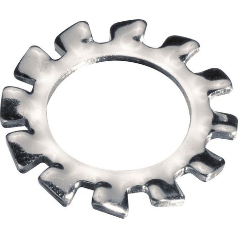 Scatola da 8 unità di rondella dentata M 10 Fadix (1/3)