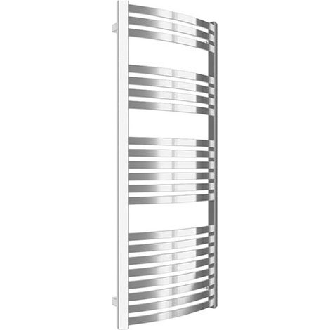 Scaldasalviette cromato misto 860mm di altezza e 400mm di larghezza -  Watt - DEX860/400V2CRO