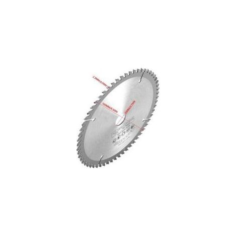 165 mm Kreissägeblatt mit 60 Zähnen für Hartholz und Metall. Hartmetall. 20 mm Bohrungsdurchmesser. Sauberer und präziser Schnitt. (1/4)