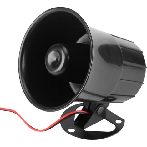 DC12V 15W Kabelgebundene Alarmsirene mit lautem Signalton und Halterung für Heimüberwachungssysteme (1/5)