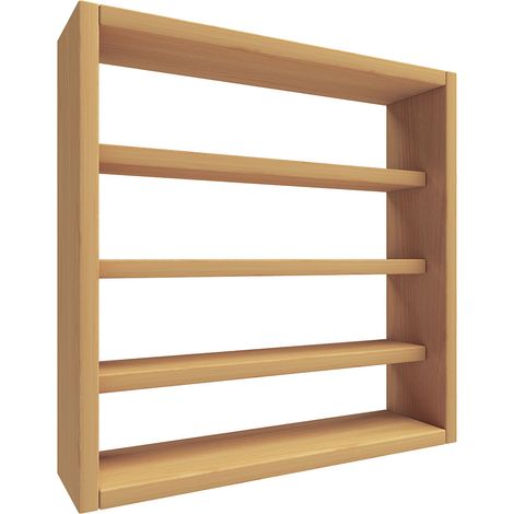 Étagère murale Étagère à épices Cuisine Esaldi S 40x40x10 - VCM