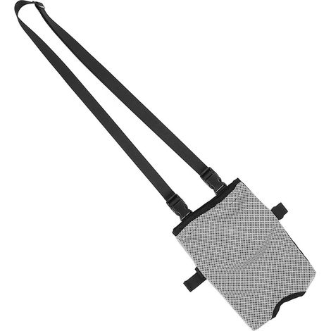 Housse de Protection pour Sac de Drainage Urinaire Gris, Pochette Discrète Postopératoire à Porter à l'Épaule (1/5)