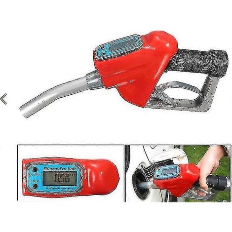 Pistolet distributeur de carburant essence/diesel avec débitmètre