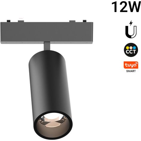 Foco LED Orientable Para Carril Magnético - 12W - 26mm - 24°