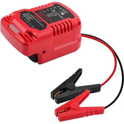 Adaptateur de démarrage portable pour voiture avec câble pour chargeur de batterie au lithium Einhell 18 V et adaptateur de démarrage Power Bank (1/5)