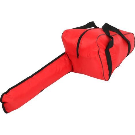 Chainsaw bag carrying a heavy-duty, portable, waterproof Oxford cloth for the lumberjack (red) (1/5)