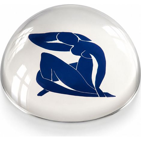Presse-papier en verre Matisse Le Nu bleu II 8 cm (1/4)