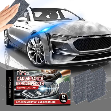 Car scratch protection cloth, car paint polishing cloth, convenient water stain cleaning cloth -- 12 PIECES (1/5)