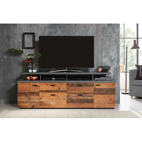 Trelleborg Mood TV-Schrank grau matt 180 cm (1/5)