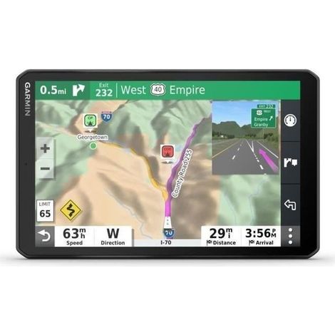 Garmin Camper 795 navigator Fixed 17,8 cm (7") TFT Touchscreen 239,6 g Schwarz (1/5)