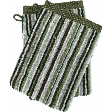 Gant de toilette collection PURE STRIPES II