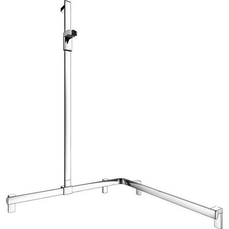 Barre de douche AXESS gauche chromée 840/840/1300mm