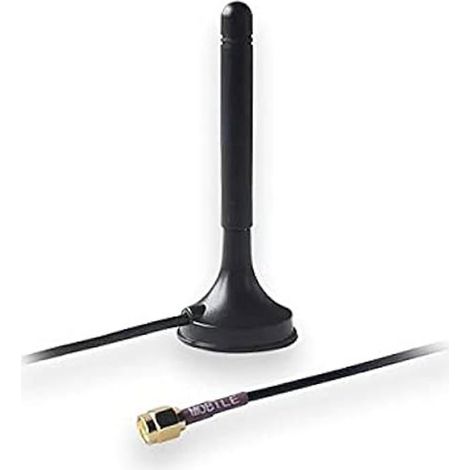 Antenna Magnetica - TELTONIKA - SMA - Nera - Fissaggio Magnetico - Connettività Universale (1/3)
