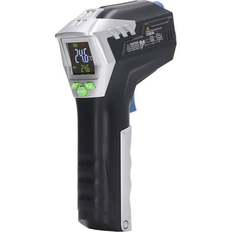 Infrarot-Thermometer mit 12:1 Messabstand, LCD-Anzeige, Temperaturanzeige, -50 °C bis 550 °C (1/5)