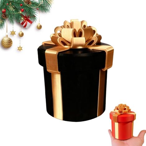 Boîte à Surprise à Vis - Boîte à Énigme avec Couches Empilées - Pour Cadeaux en Argent ou Objets Petits - 10 Couches Réutilisable - 1 Pièce (1/5)