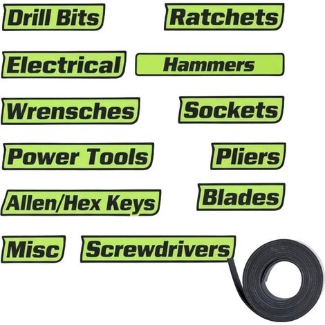 de rangement d outils magnétiques 12 pièces de cintres à (1/5)