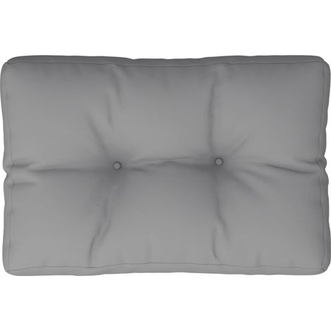 Maison Exclusive - Cuscino per Pallet Grigio 50x40x12 cm in Tessuto