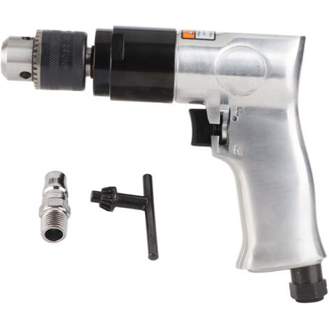 Perceuse pneumatique haute vitesse 3/8" 1800 tr/min à rotation réversible pour le perçage de trous