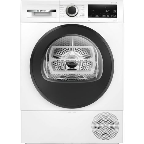 Secadora Bosch Serie 6 blanco 8 kg bomba calor