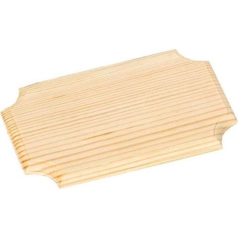 Plaque en bois - ARTEMIO - 16 x 10 cm - Décorative - Personnalisable - Épaisseur 8 mm