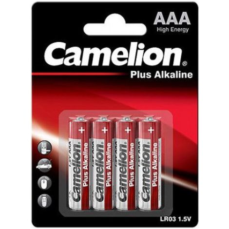 Camelion AAA/LR03 Plus alcalin 4 pièces (1/2)