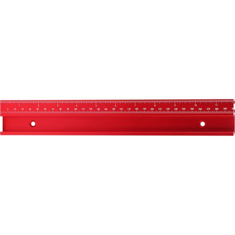 Poignée de poussée en alliage d'aluminium pour scie sur table, rail guide 300mm, pièces de fixation pour rainure