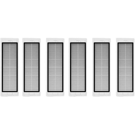 FENOPLASTICALot de 6 filtres de rechange pour aspirateurs robots Xiaomi, pièces détachées pour filtres et aspirateurs. (1/5)