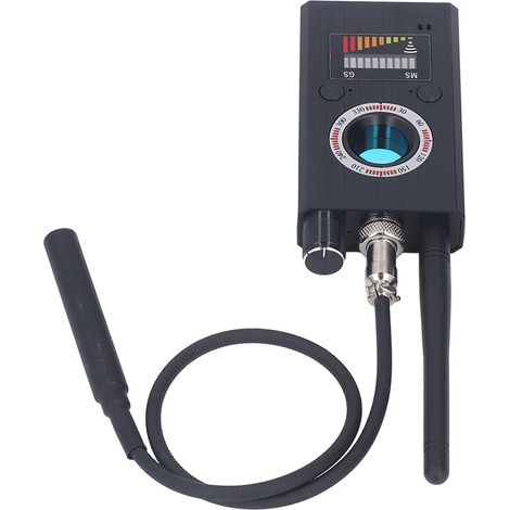 Détecteur de caméras espion, scanner de signaux RF, localisateur d’appareils d’écoute GPS, anti-espion pour bureau et hôtel (1/5)