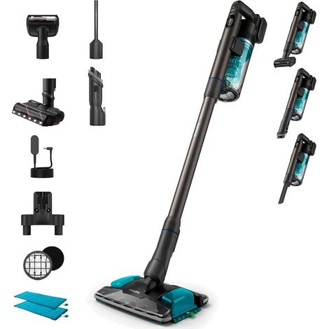 Aspirateur Philips xc8155/01 sans fil 80 min autonomie (1/3)
