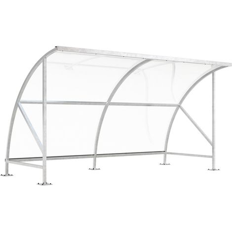 WSM, Abri pour vélos, en polycarbonate, l x p 4130 x 2100 mm,