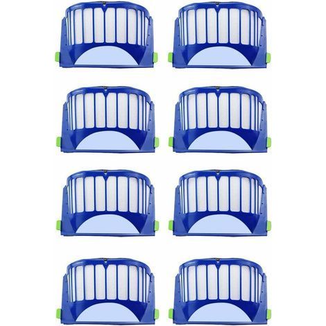 8 Uds filtro sustituto compatible con roomba 600 Serie 605 606 615 616 620 621 625 630 631 650 653 655 660 670 671 676 680 Staubsauger (1/5)