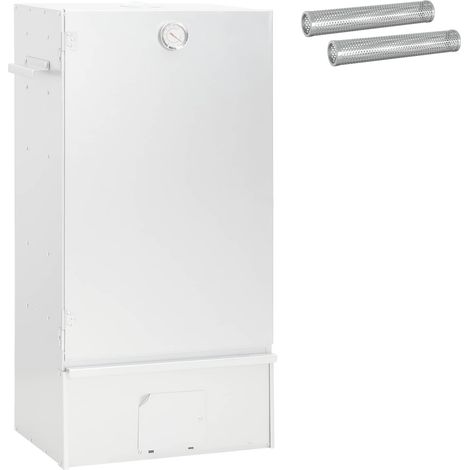 Smoker Oven 3 pcs 44.5 x 29 x 83 cm Galvanised steel Silver vidaXL (1/5)