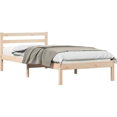 Maison Exclusive - Estructura de cama con cabecera Marrón 225,5 x (1/5)