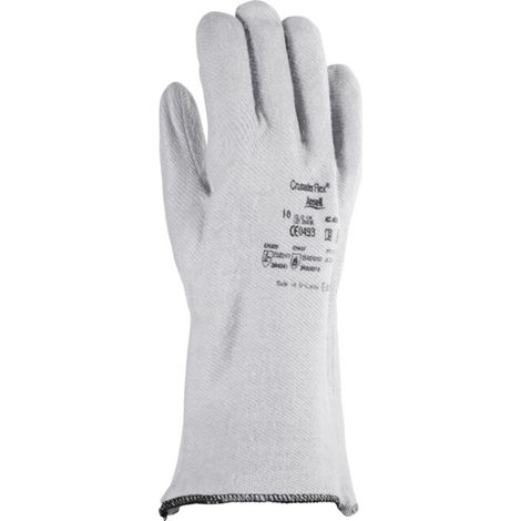 Ansell Paire de gants anti-chaleur Crusader Flex 42-474, Taille des gants: 10