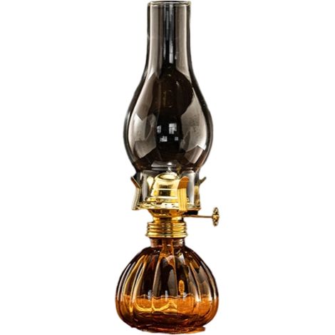 Petite citrouille, lampe à pétrole de luminosité moyenne, lampe à beurre en verre, bougeoir, lampe d'ambiance, luminaires d'intérieur et d'extérieur (1/5)