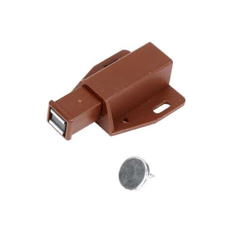 Chiusura Magnetica A Scatto E Spinta Marrone
