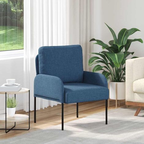 Sofas mit Kissen 55cm Blau Sperrholz