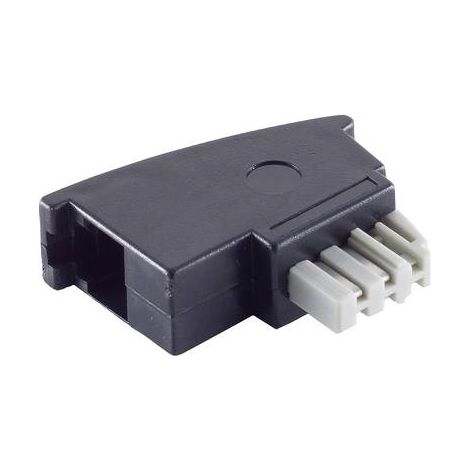 SHIVERPEAKS FAX ADAPTATEUR [1X TAE N MÂLE - 1X RJ11 FEMELLE 6P4C] NOIR BS71210