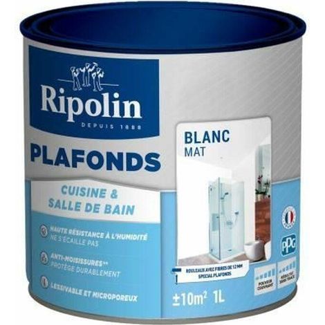 Ripolin 3174269072775 Weiß Mattfarbe 4 L