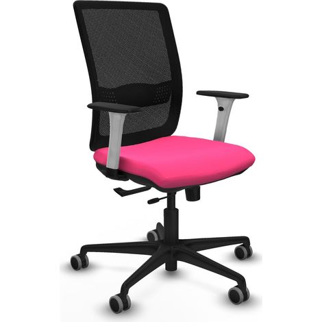 Chaise de bureau piqueras y crespo Haches blanc mousse 65 mm roues (1/2)
