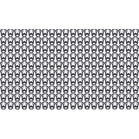 Asixxsix 200 Pièces Pinces à Bec de Poulet, Pince à Bouche de Coq en Plastique Réutilisable Pince à Bouche de Poulet Fournitures D'élevage de Volaille pour Ferme de Poulet pour Ferme (1/5)