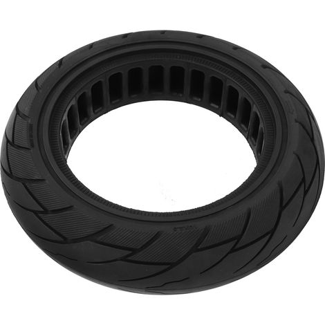 Pneu pour trottinette électrique Ninebot G30, 10 x 2,5 pouces, en caoutchouc, tout-terrain, anti-éclatement, plein (1/5)