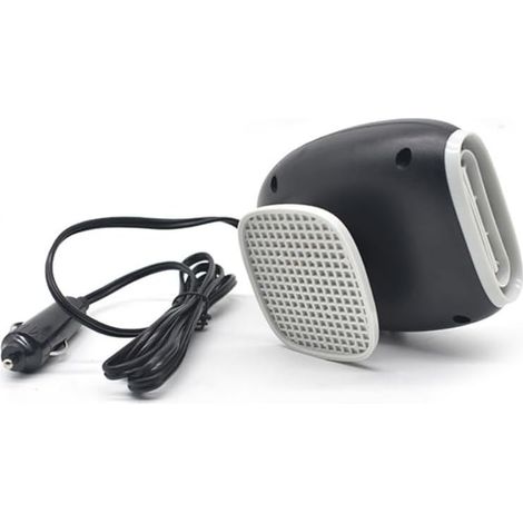 Ventilateur de chauffage voiture 2 en 1 12 V, dégivreur portable