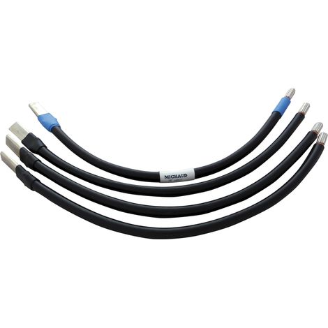 Michaud – Kit de 4 liaisons distributeur 400A – Longueur 580mm – Section 95mm² – Pour raccordement direct SPCM/CIS (1/4)