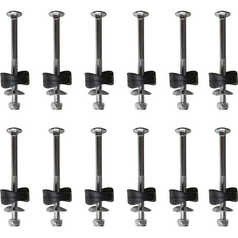 Lot de 12 entretoises de trampoline avec vis pour fixer le trampoline - Accessoires de rechange pour trampoline (1/5)