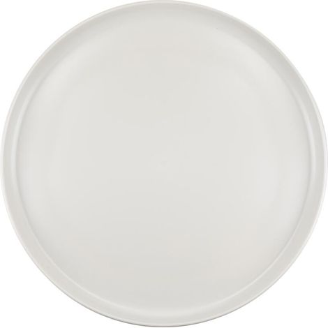 Mikasa Sommer 4er-Set Essteller aus recyceltem Kunststoff 25cm mit Lippe
