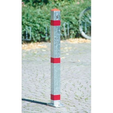 Sperrpfosten STA silber kippbar,z.Aufdübeln URBANUS (1/2)